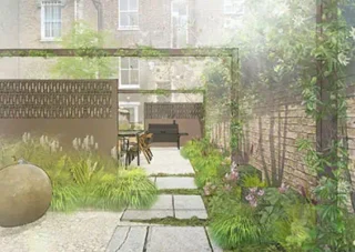South London Garden Design, Oval