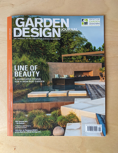 Front cover Society of Garden Designers Award Rigden Saunders Featuring Rigden Saunders as finalists