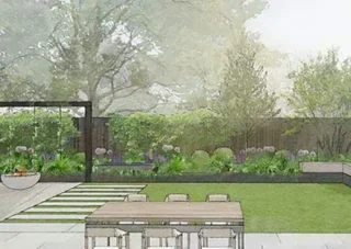Worcester Park Garden Design, Surrey