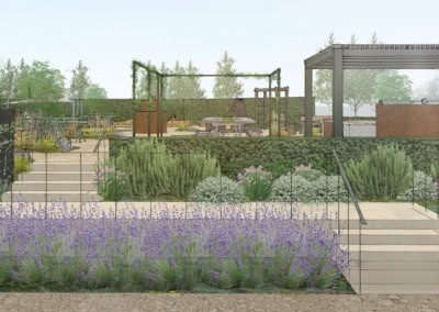 Award Winning Pub garden design Henley-on-Thames - Hestia Garden at The Plough Shiplake