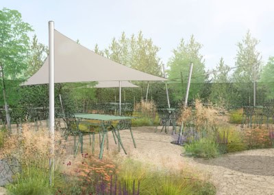 SGD Awards 2025 Winner - Pub dining garden naturalistic planting