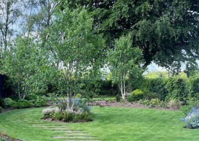 Award Winning Garden Design in Henley-on-Thames for a woodland glade