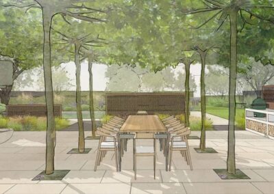 Mediterranean Garden Design Oxfordshire